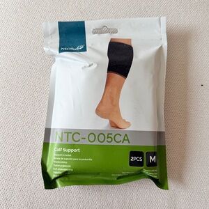 Medium Unisex calf support Neotech Calf Support Black medium 2 pieces
